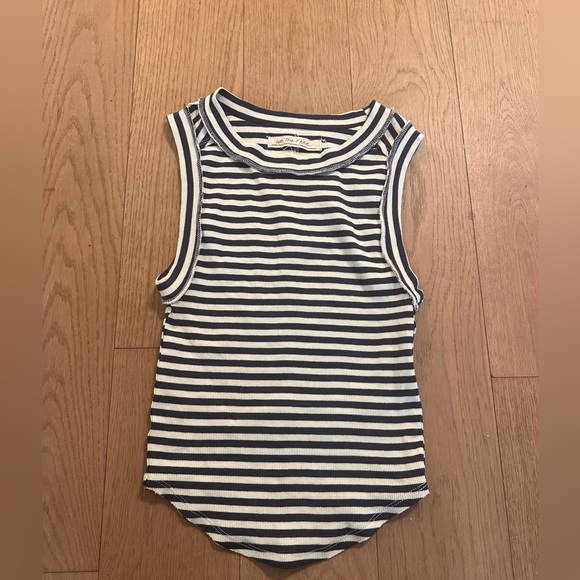 Free people stretchy ribbed tank top - Picture 1 of 2